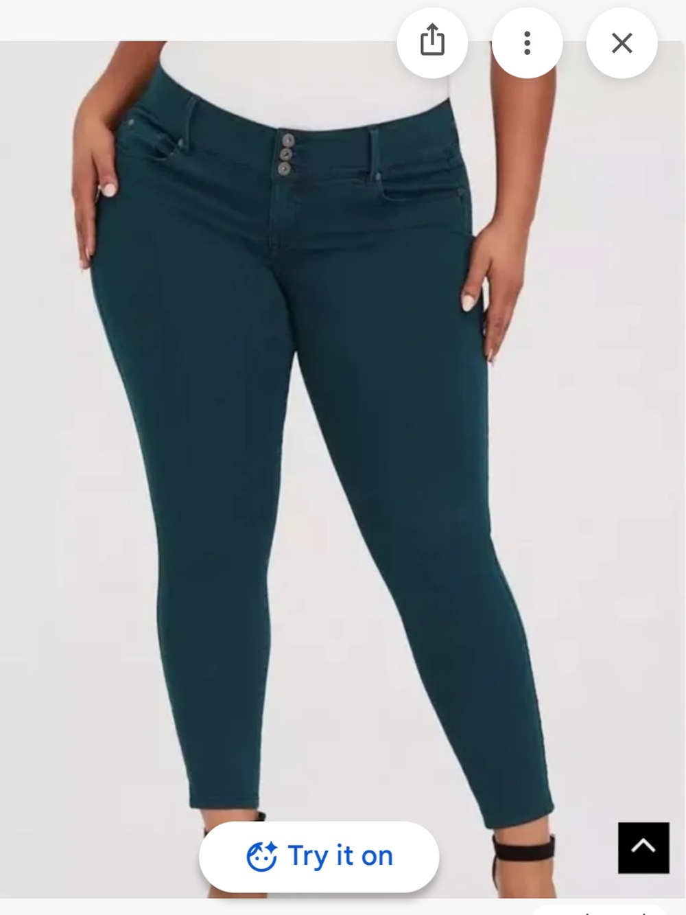 Torrid denim jegging legging jeans stretch comfort fit mint green five pocket